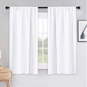 **SOLD** Amazon Pure White Semi Blackout Curtains